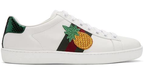 gucci pineapple sneakers